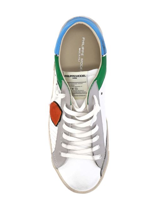 Paris logo-patch sneakers Philippe Model | PRLUXP01